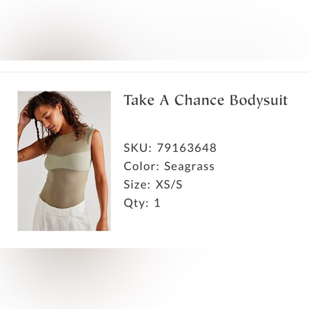 FP Take A Chance Bodysuit